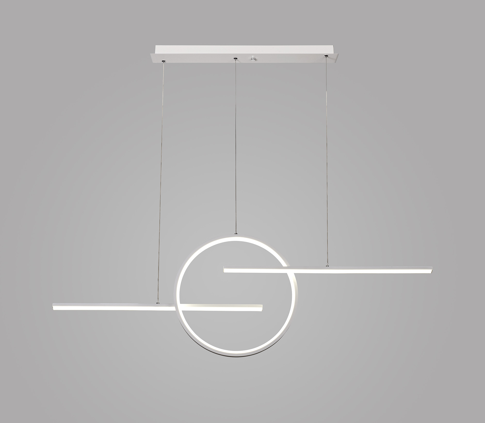 Kitesurf White Ceiling Lights Mantra Linear Fittings